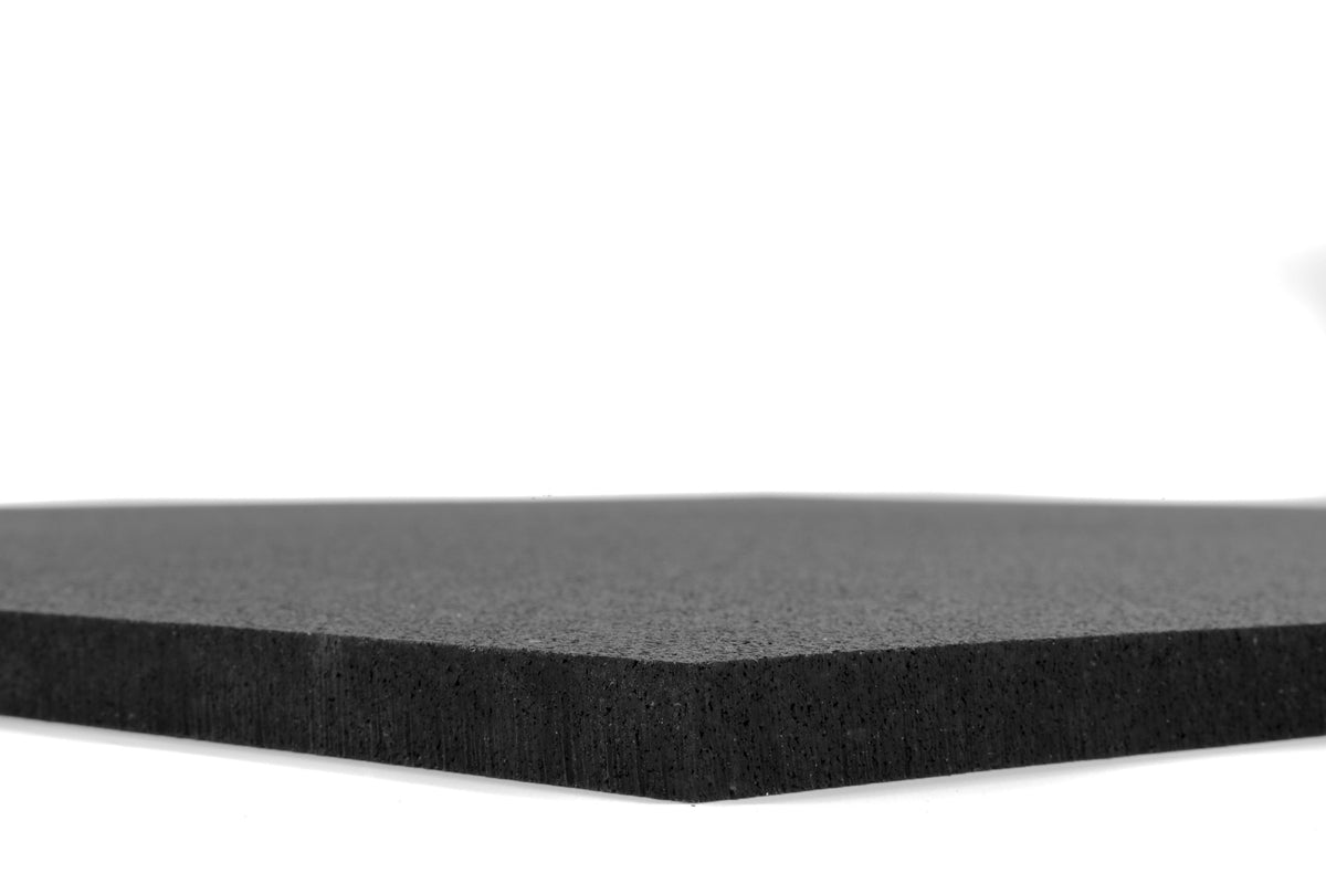 Granulaat Fitness Tegels Premium Rechte Rand · 20 mm · 1000 × 1000 mm