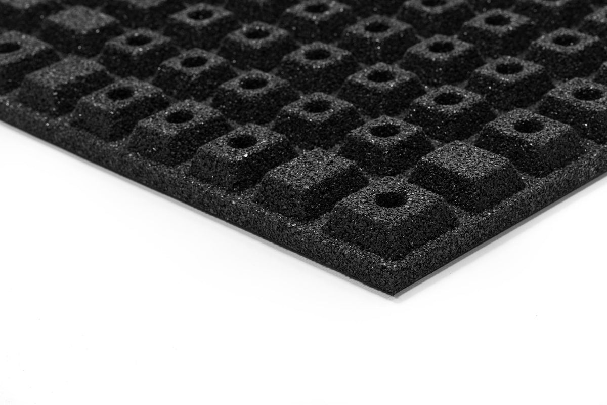 Granulaat Fitness Tegels Antishock · 43 mm · 1000 × 1000 mm