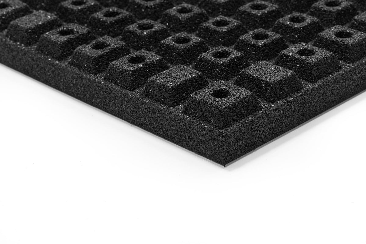 Granulaat Fitness Tegels Antishock · 60 mm · 1000 × 1000 mm