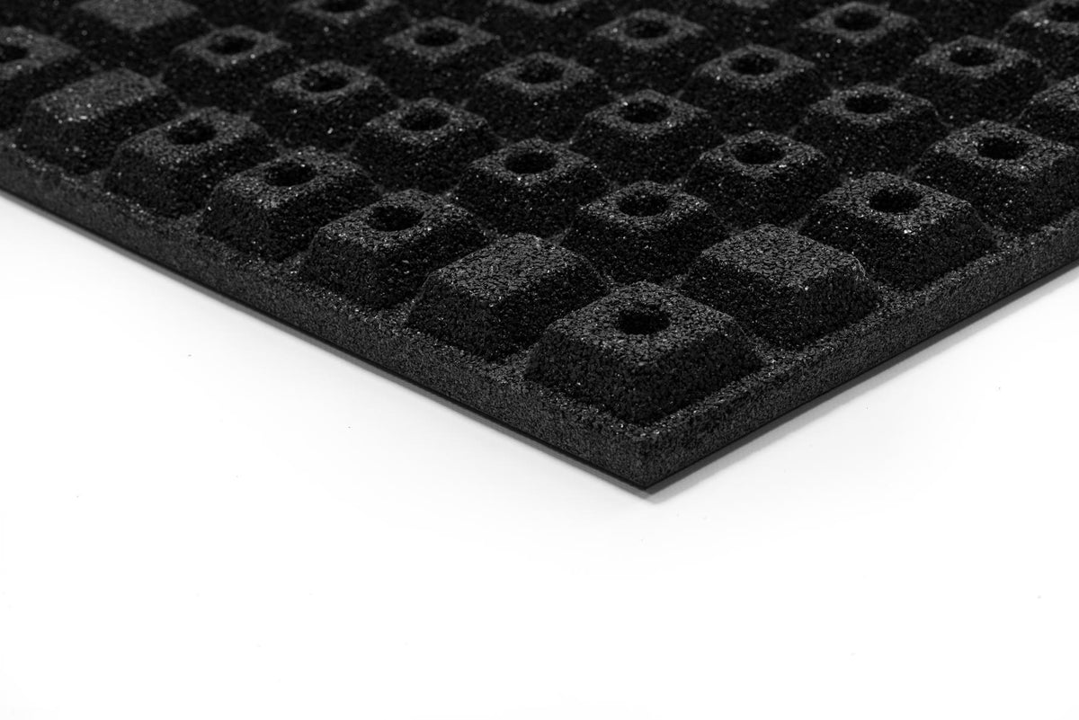 Granulaat Fitness Tegels Antishock · 43 mm · 1000 × 1000 mm
